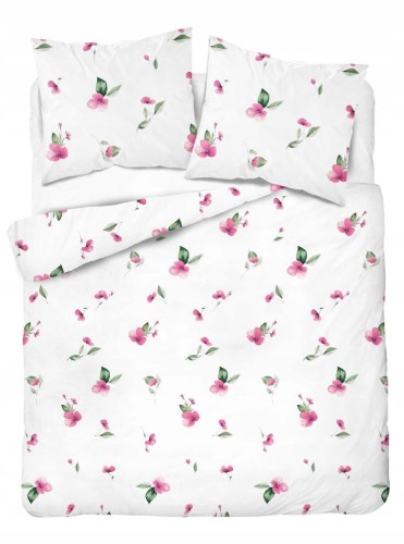 Pościel Bawełniana 220x200 + 2x70x80 Komplet 3cz 100% Bawełna