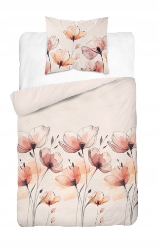 Pościel satynowa bawełna PREMIUM 140x200 + poszewka 70x80