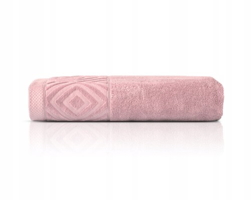 Ręcznik Kąpielowy PAULA 70x140 cm | 100% Bawełna | 550 g/m² | kolor Różowy