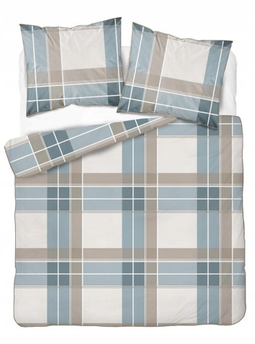 Pościel bawełniana 220x200 Perkal + 2x 70x80 Kwiaty Komplet Premium
