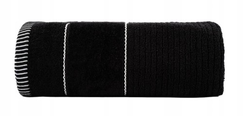 Ręcznik 100 % BAWEŁNA 70cm x 140cm CZARNY