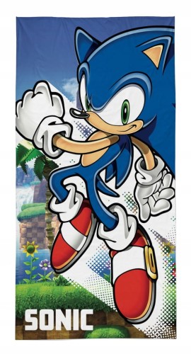 Ręcznik kąpielowy Super Sonic 70x140 Bawełna Oryginalna licencja