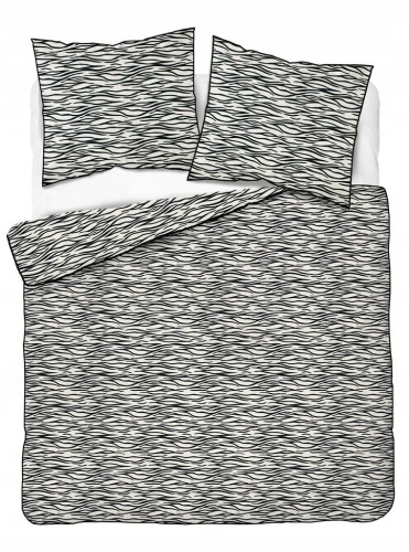 Pościel bawełna, Perkal, kołdra 160cmx200cm + 2x poduszka70cmx80cm, zebra