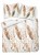 Pościel bawełniana Kwiaty 220x200 + 2 poszewki 70x80 100% bawełna