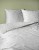 Pościel bawełniana 220x200 Perkal + 2x 70x80 Kwiaty Komplet Premium