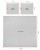 Pościel bawełniana 220x200 Perkal + 2x 70x80 Kwiaty Komplet Premium