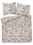 Pościel bawełniana 160x200 Perkal + 2x 70x80 Kwiaty Komplet Premium