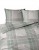 Pościel bawełniana 160x200 Perkal + 2x 70x80 Krata Komplet Premium