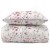 Pościel bawełniana 160x200 Perkal + 2x 70x80 Kwiaty Komplet Premium