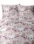Pościel bawełniana 160x200 Perkal + 2x 70x80 Kwiaty Komplet Premium
