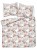 Pościel bawełniana 160x200 Perkal + 2x 70x80 Kwiaty Komplet Premium