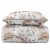 Pościel bawełniana 160x200 Perkal + 2x 70x80 Kwiaty Komplet Premium