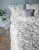 Pościel bawełniana 160x200 Perkal + 2x 70x80 Kwiaty Komplet Premium
