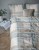 Pościel bawełniana 220x200 Perkal + 2x 70x80 Kwiaty Komplet Premium