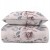 Pościel bawełniana 220x200 Perkal + 2x 70x80 Kwiaty Komplet Premium