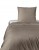 Pościel GŁADKA MAKOSATYNA kołdra 220cmx200cm + 2xpoduszka 70cmx80cm TAUPE