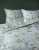 Pościel bawełniana 220x200 Perkal + 2x 70x80 Kwiaty Komplet Premium
