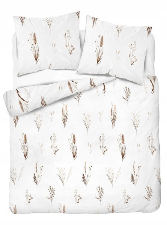 Pościel Bawełniana 160x200 + 2x70x80 Komplet 3cz 100% Bawełna