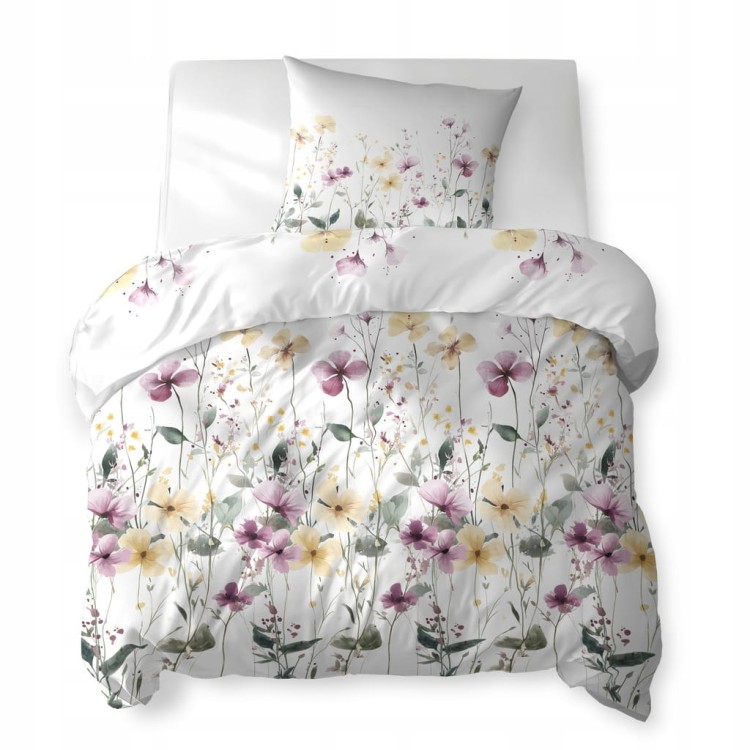 Pościel Bawełniana 160x200 + 2x70x80 Komplet 3cz 100% Bawełna