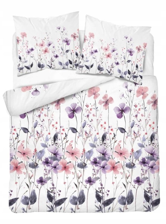 Pościel Bawełniana 220x200 + 2x70x80 Komplet 3cz 100% Bawełna