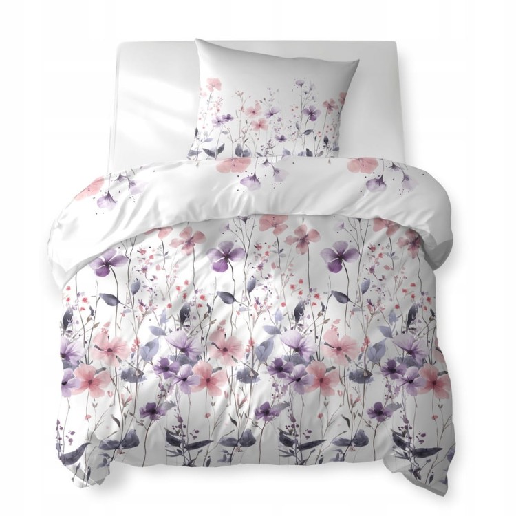 Pościel Bawełniana 220x200 + 2x70x80 Komplet 3cz 100% Bawełna