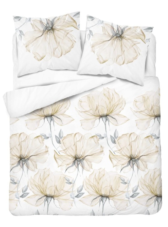 Pościel Bawełniana 220x200 + 2x70x80 Komplet 3cz 100% Bawełna