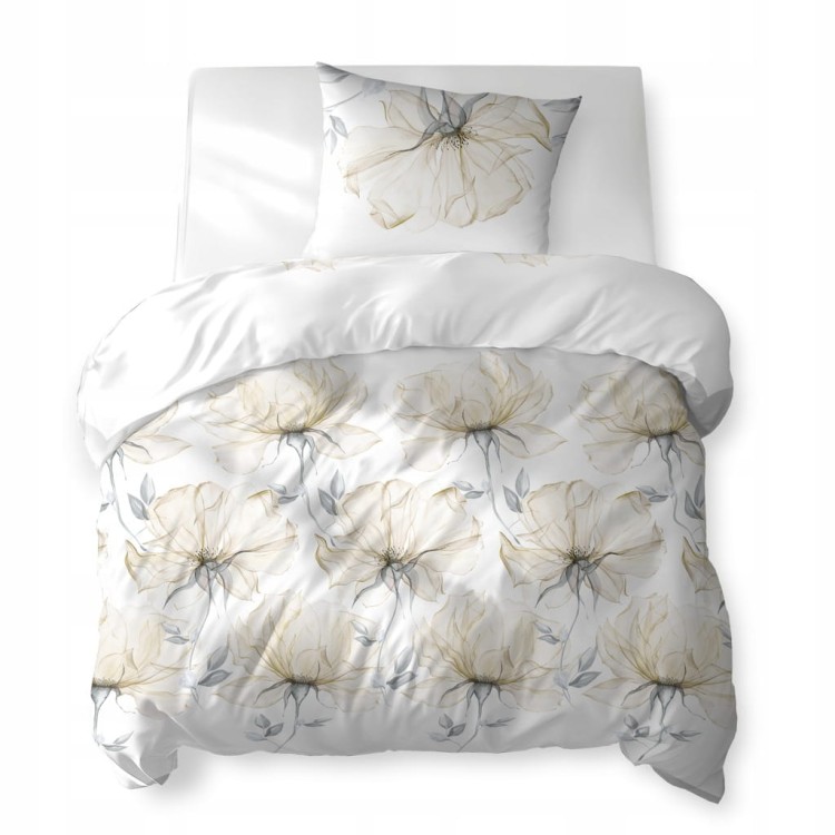 Pościel Bawełniana 220x200 + 2x70x80 Komplet 3cz 100% Bawełna