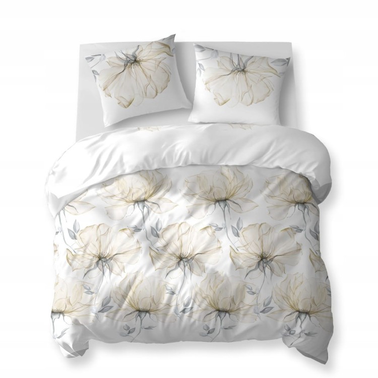 Pościel Bawełniana 220x200 + 2x70x80 Komplet 3cz 100% Bawełna
