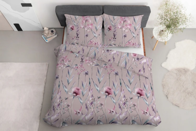 Pościel satynowa bawełna PREMIUM 140x200 + poszewka 70x80