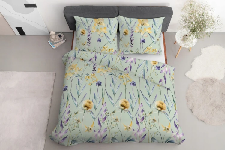 Pościel satynowa bawełna PREMIUM 140x200 + poszewka 70x80