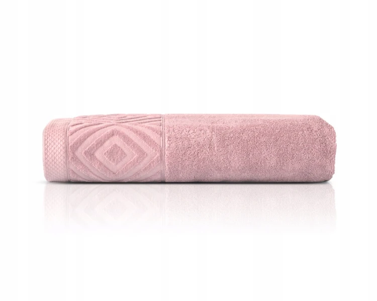 Ręcznik Bawełniany PAULA 50x90 550g | Miękki | Kolor Różowy