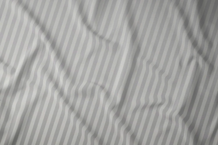 Komplet Pościeli Adamaszek 140x200 + 70x80 Jasnoszary