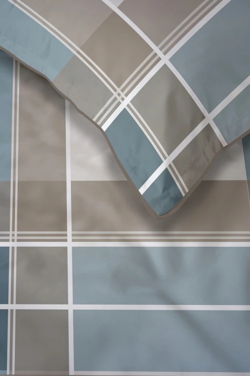 Pościel bawełniana 220x200 Perkal + 2x 70x80 Kwiaty Komplet Premium