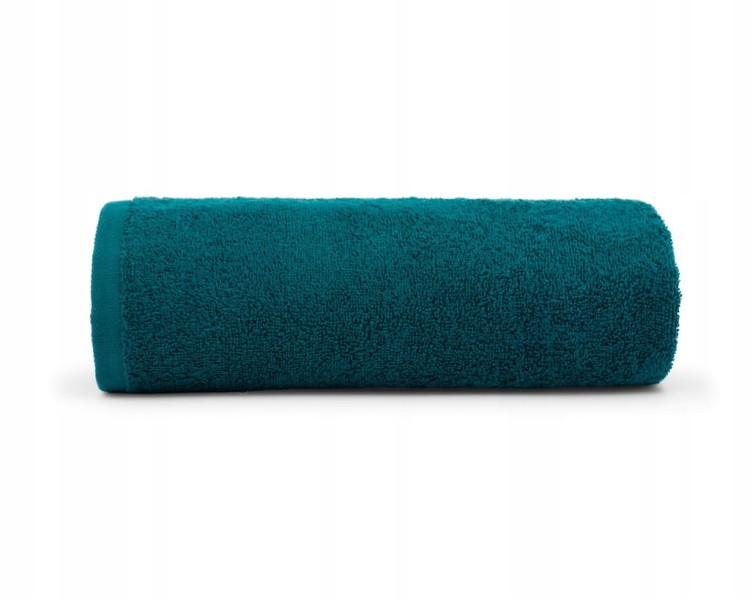 Ręcznik 100 % BAWEŁNA 50cm x 90cm CIEMNY TURKUSOWY