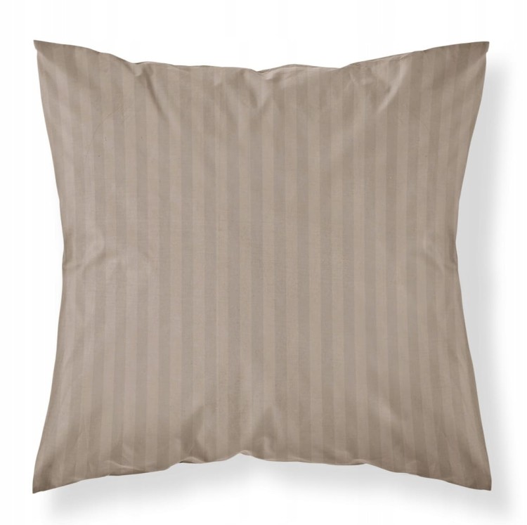 Poszewka bawełniana, adamaszek, gładka 40 x 40cm TAUPE