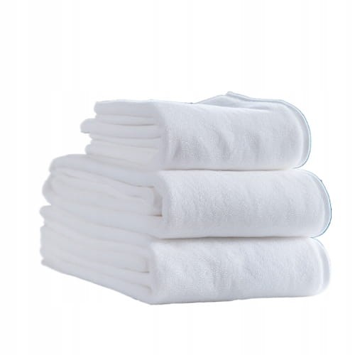 Ręcznik HOTELOWY 100 % BAWEŁNA 50cm x 100cm BIAŁY