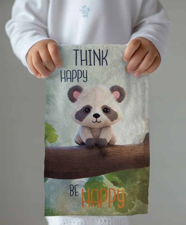 Ręczniczek dziecięcy 30cm x 50cm PANDA