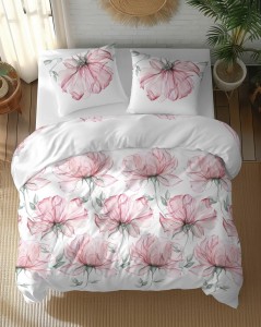 Pościel Bawełniana 160x200 + 2x70x80 Komplet 3cz 100% Bawełna