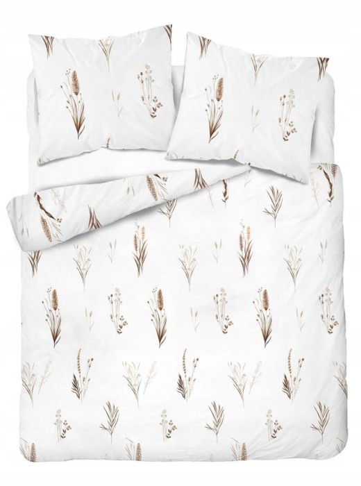 Pościel Bawełniana 160x200 + 2x70x80 Komplet 3cz 100% Bawełna