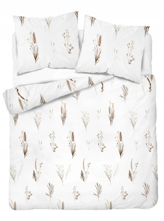 Pościel Bawełniana 160x200 + 2x70x80 Komplet 3cz 100% Bawełna