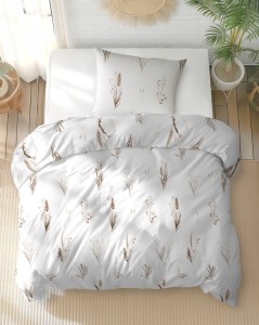 Pościel Bawełniana 160x200 + 2x70x80 Komplet 3cz 100% Bawełna