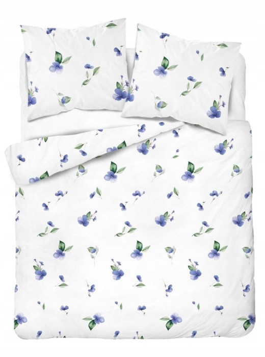 Pościel Bawełniana 160x200 + 2x70x80 Komplet 3cz 100% Bawełna