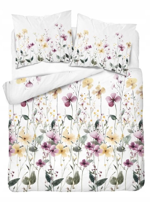 Pościel Bawełniana 160x200 + 2x70x80 Komplet 3cz 100% Bawełna