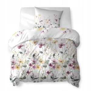 Pościel Bawełniana 160x200 + 2x70x80 Komplet 3cz 100% Bawełna