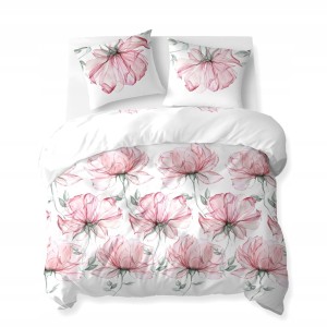 Pościel Bawełniana 220x200 + 2x70x80 Komplet 3cz 100% Bawełna