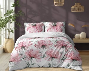 Pościel Bawełniana 220x200 + 2x70x80 Komplet 3cz 100% Bawełna