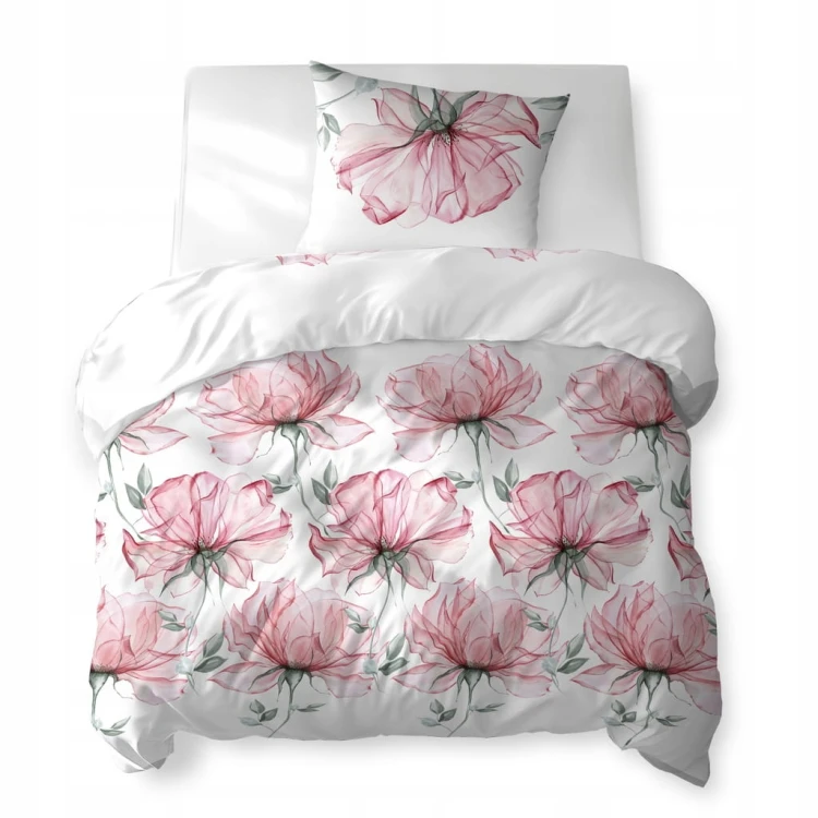 Pościel Bawełniana 220x200 + 2x70x80 Komplet 3cz 100% Bawełna