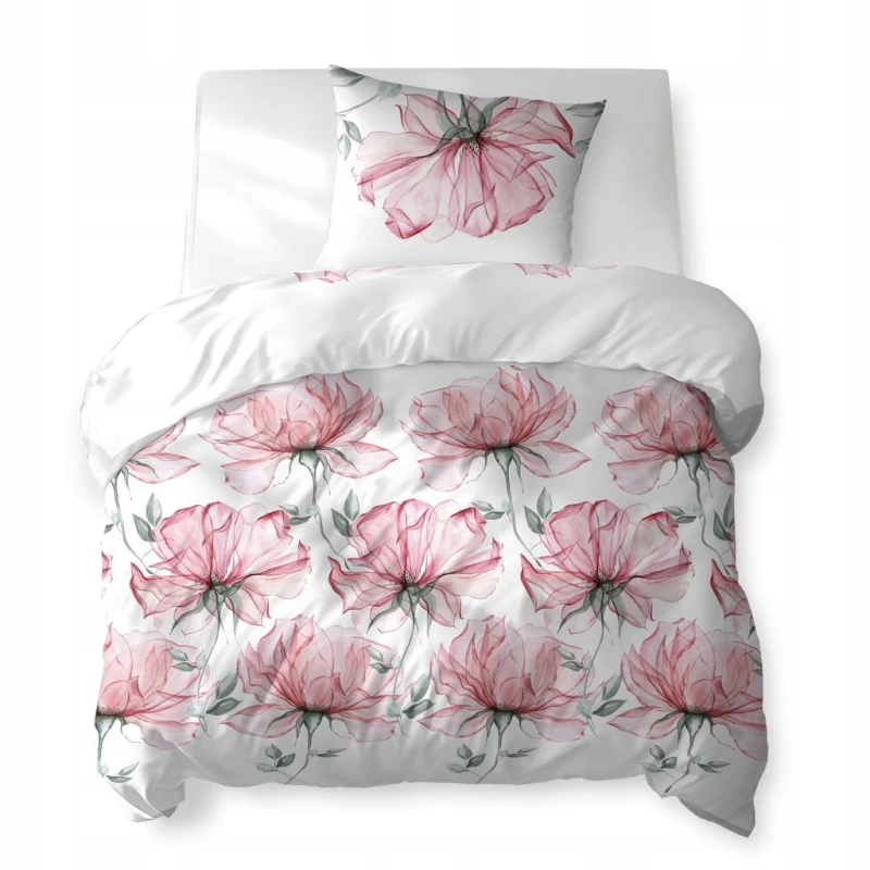 Pościel Bawełniana 220x200 + 2x70x80 Komplet 3cz 100% Bawełna
