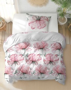 Pościel Bawełniana 220x200 + 2x70x80 Komplet 3cz 100% Bawełna