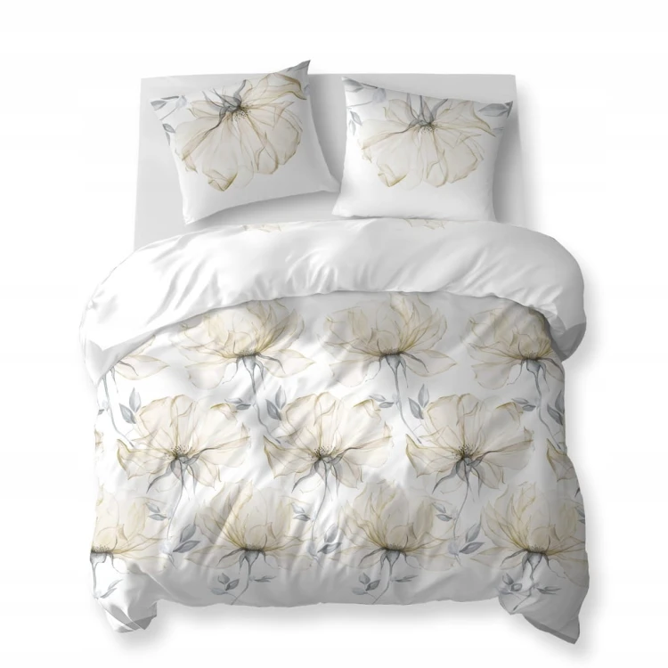 Pościel Bawełniana 220x200 + 2x70x80 Komplet 3cz 100% Bawełna